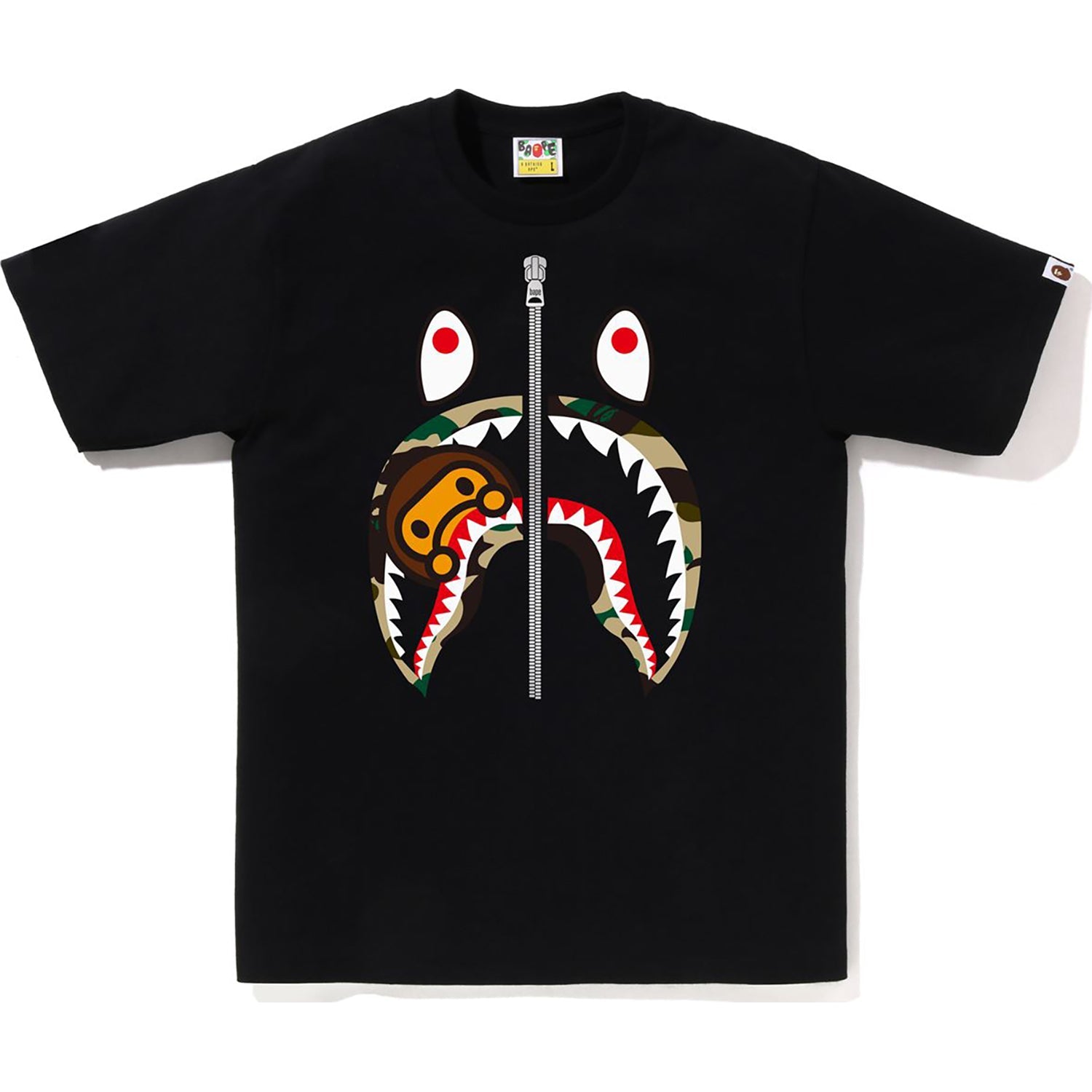 1ST CAMO MILO SHARK TEE MENS
