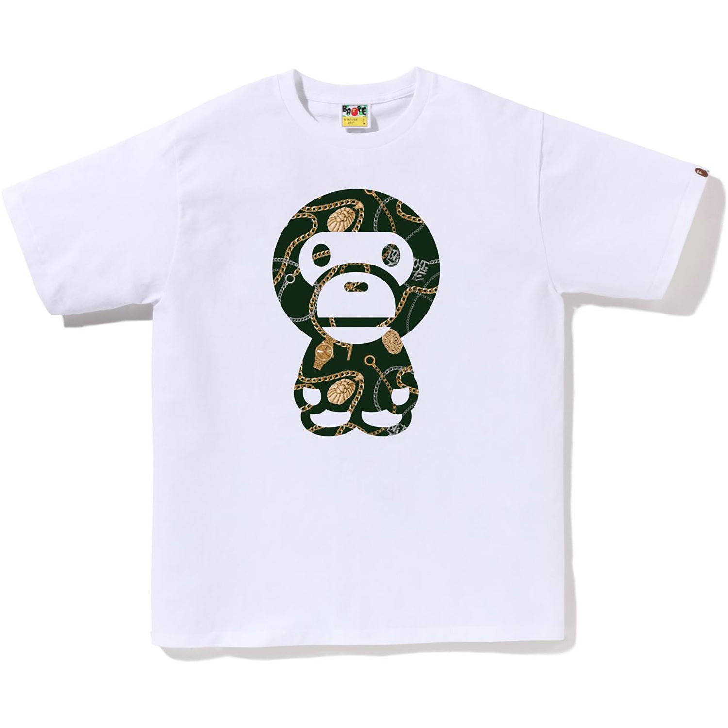 BAPE JEWELS BIG BABY MILO TEE MENS