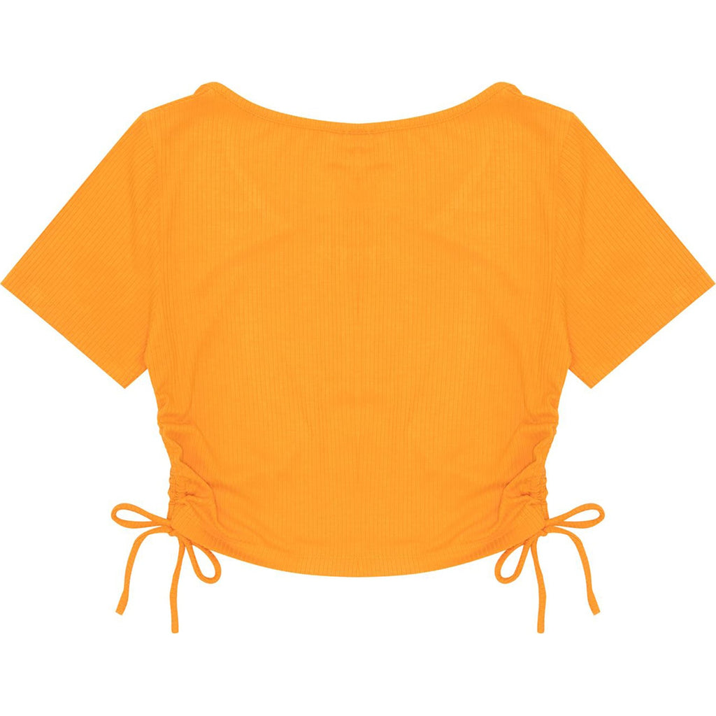 APEE DRAWSTRING SIDES CROPPED TOP LADIES