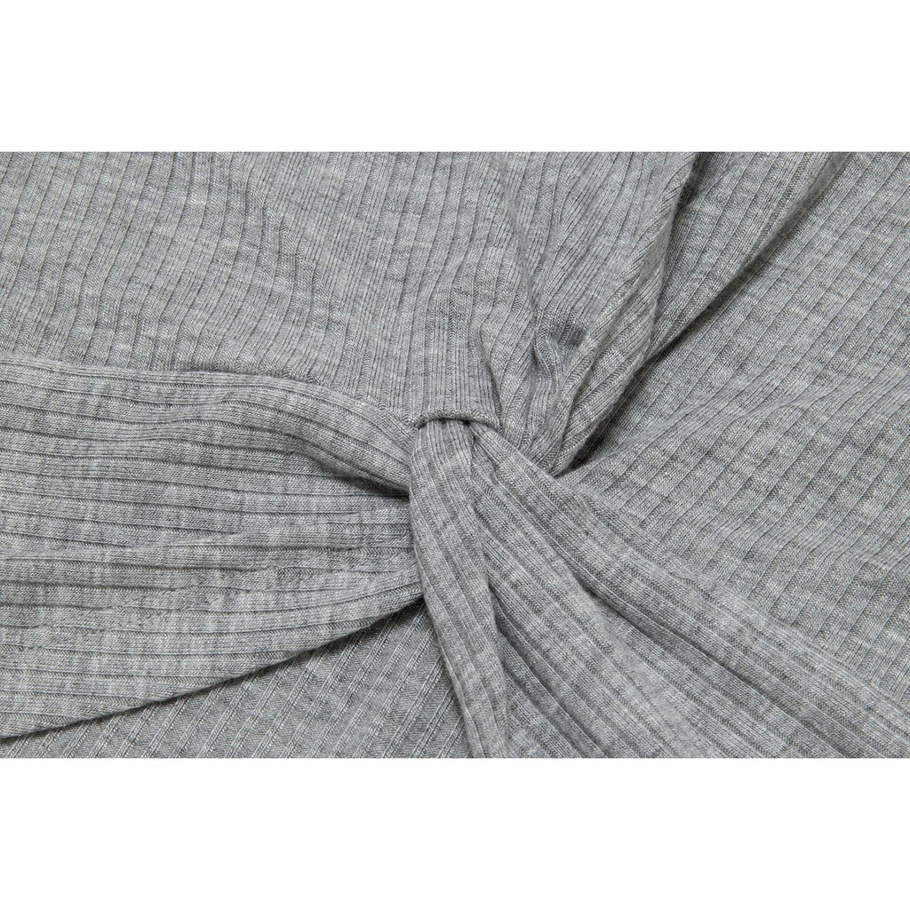 APEE TWIST-FRONT CROPPED TOP LADIES