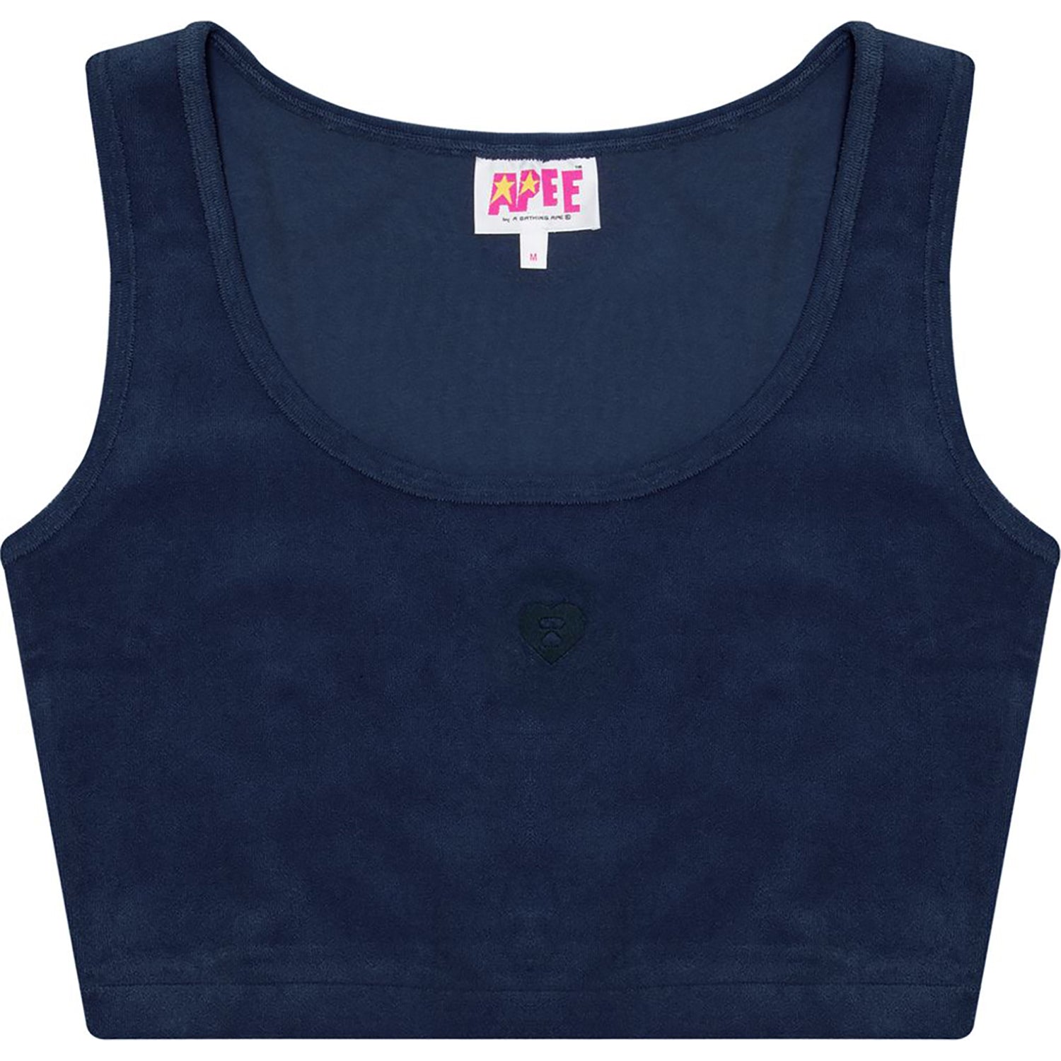 APEE TOWELLING CROP TANK TOP LADIES