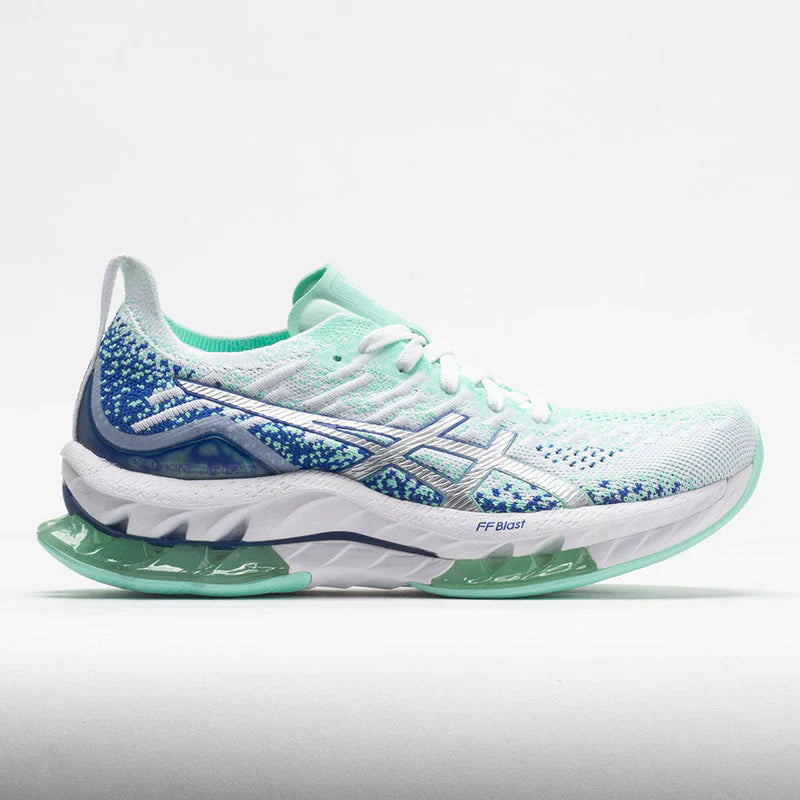 Women's Asics Gel-Kinsei Blast, White/White, 6.5 B Medium