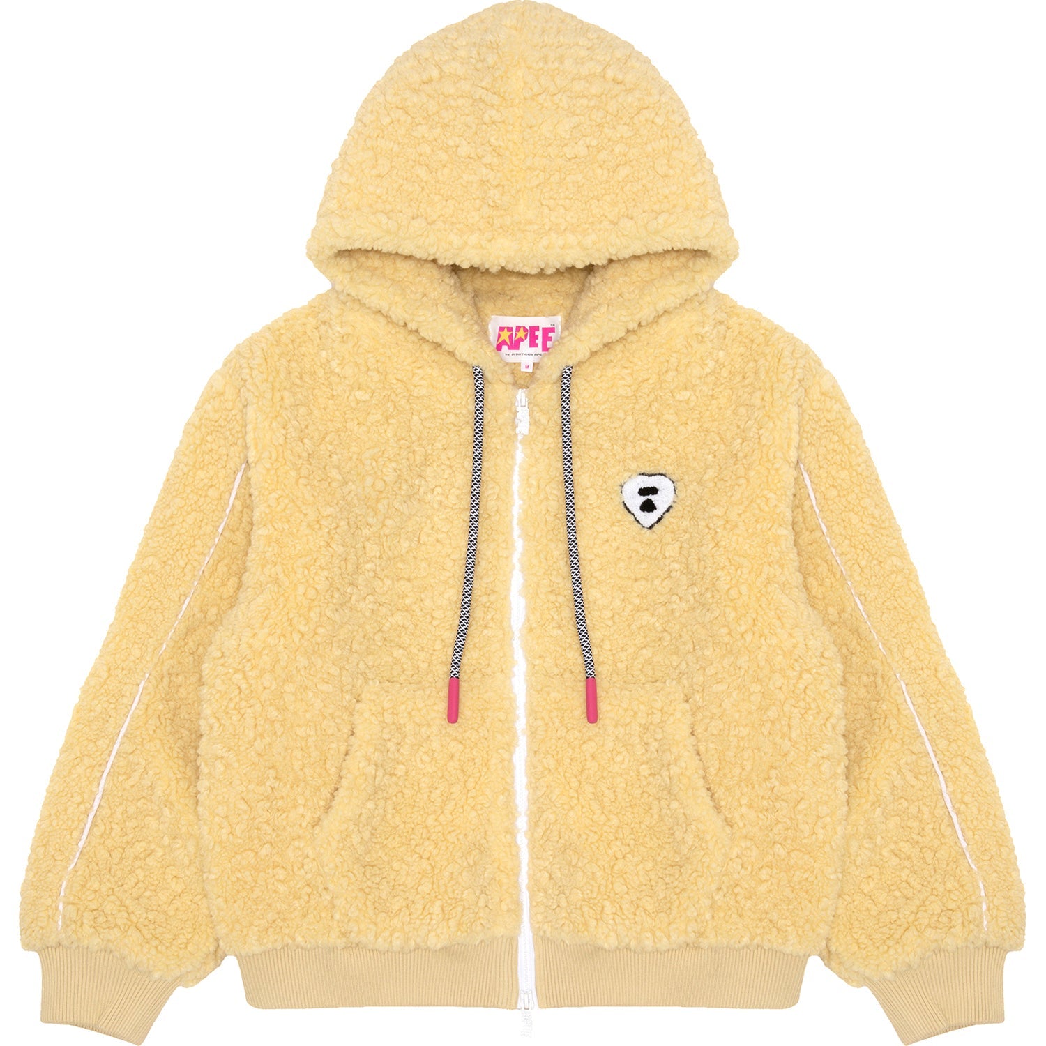 APEE SHERPA HOODIE JACKET LADIES