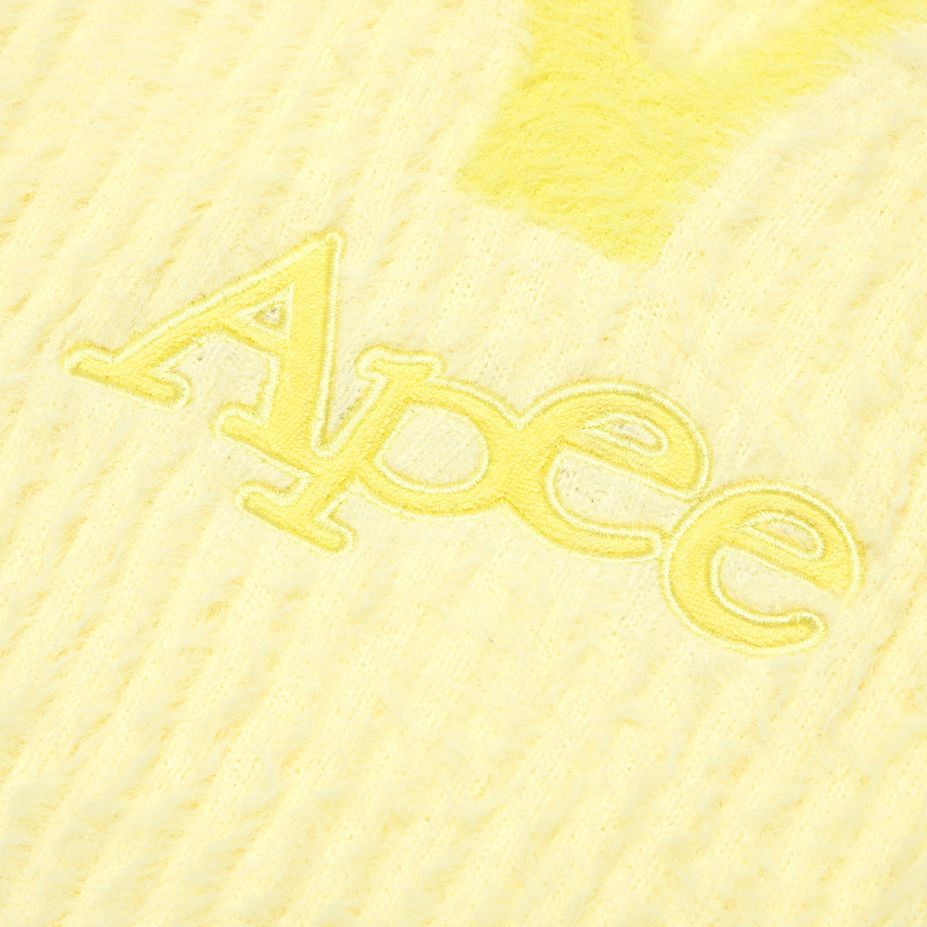 APEE RIBBED CROPPED POLO KNIT TOP LADIES