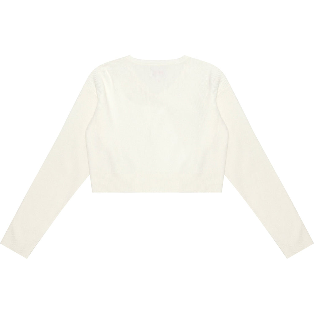 APEE V NECK KNIT TOP LADIES