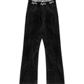 APEE LOGO WAISTBAND VELOR JOGGERS LADIES