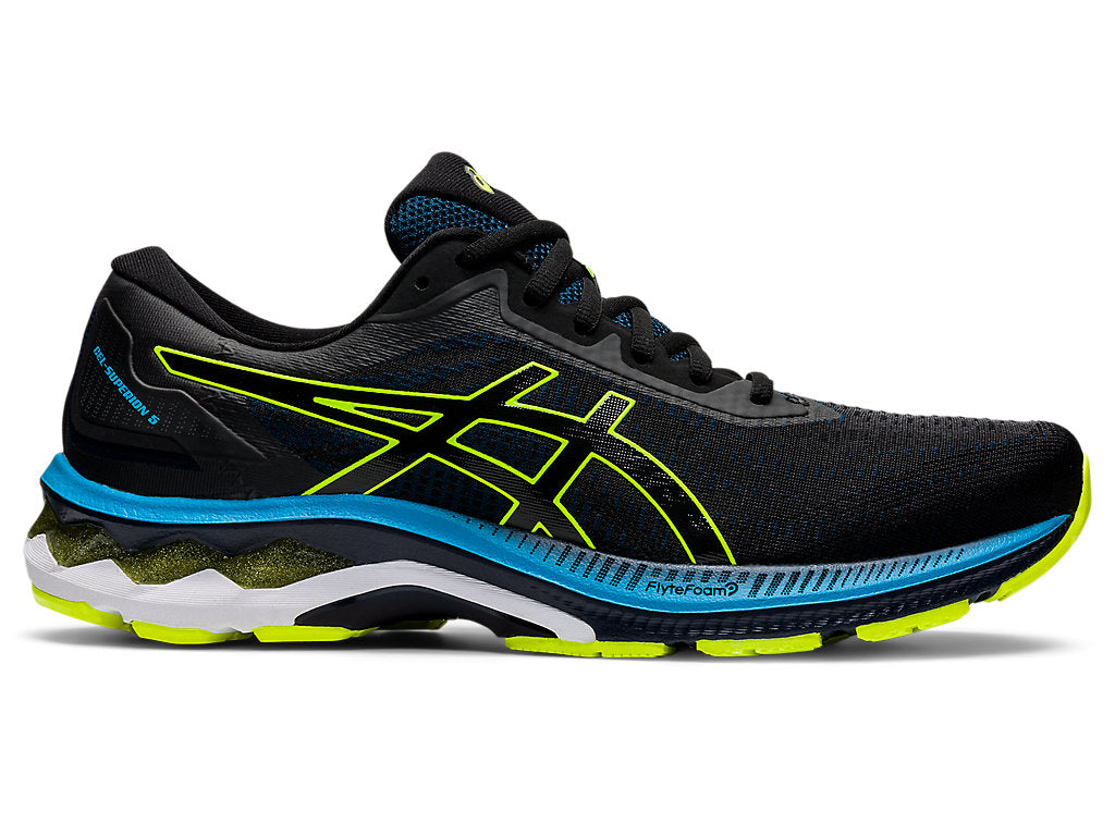 Men's Asics Gel-Superion 5, French Blue/Safety Yellow, 11 D Medium