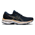 Women's Asics GEL-Kayano 27, French Blue/Champagne, 6 B Medium