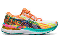Women's Asics Gel-Nimbus 23, HOT Pink/Sour Yuzu, 7.5 B Medium