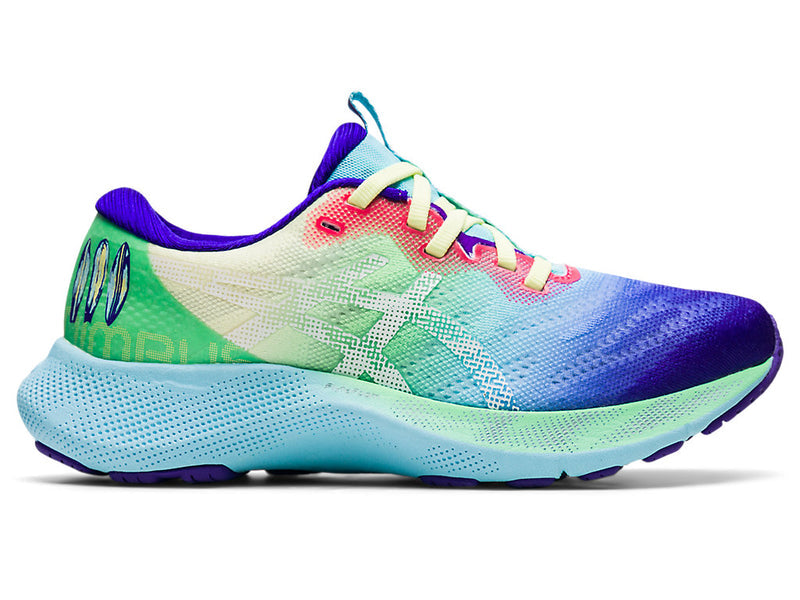 Women's Asics Gel-Nimbus Lite 2 Lam, Royal Azel/White, 11 B Medium