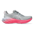 Women's Asics Novablast 4, Sheet Rock/White, 6.5 B Medium