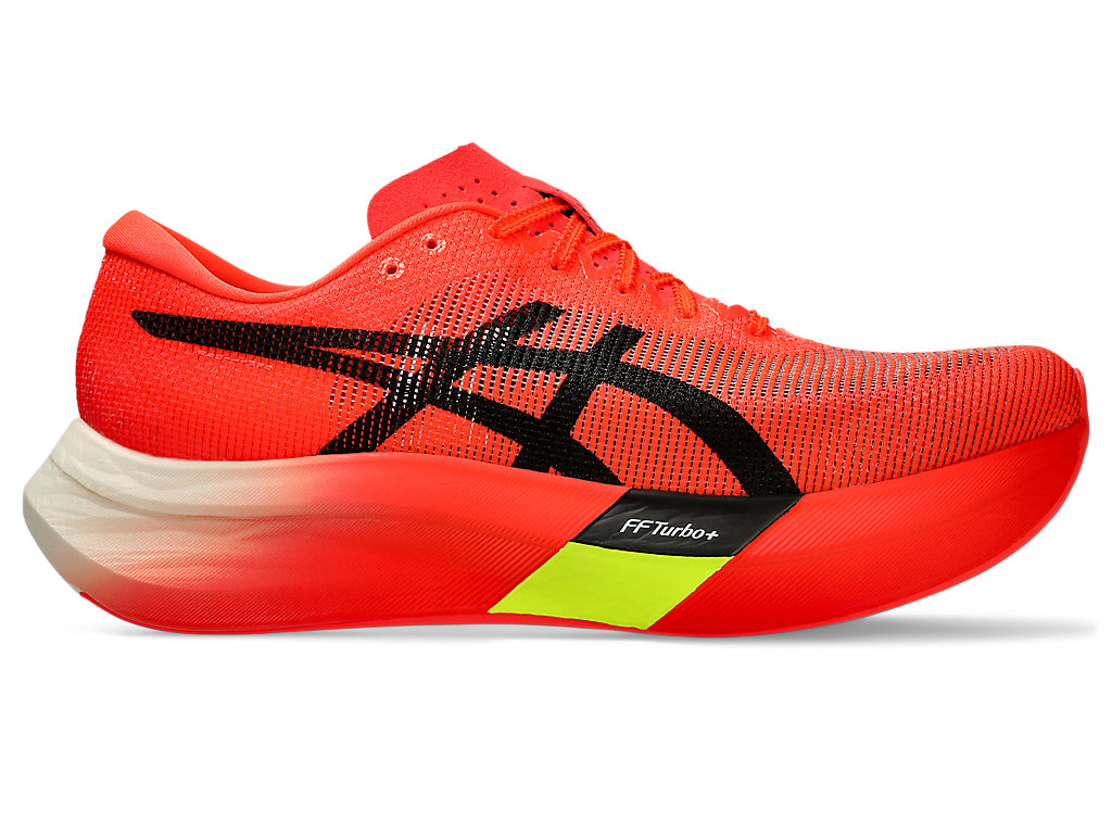 Men's Asics Metaspeed Sky Paris, Sunrise Red/Black, 9 D Medium