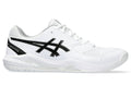 Men's Asics Gel-Dedicate 8, White/Black, 8.5 D Medium