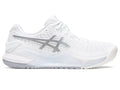 Women's Asics Gel-Resolution 9, White/Pure Silver, 9 D Wide