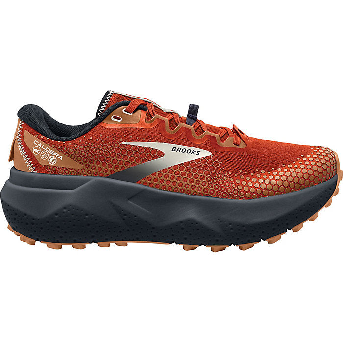 Men's Brooks Caldera 6, Rooibos/Biscuit/Peacoat, 12.5 D Medium
