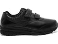 Men's Brooks Addiction Walker V-Strap 2, Black/Black, 9 2E Wide