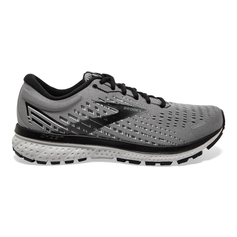 Men's Brooks Ghost 13, Primer Grey/Pearl/Black, 12 D Medium