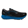 Men's Brooks Ghost 14, Black/Blackened Pearl/Blue, 9 D Medium