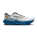Men's Brooks Glycerin GTS 21, White/Sapphire/Orange, 10.5 D Medium