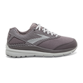 Women's Brooks Addiction Walker Suede, Shark/Alloy/Oyster, 7.5 2E Extra Wide