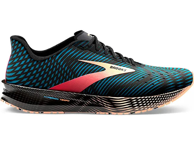 Men's Brooks Hyperion Tempo, Blue/Phantom/Cosmo, 11 D Medium