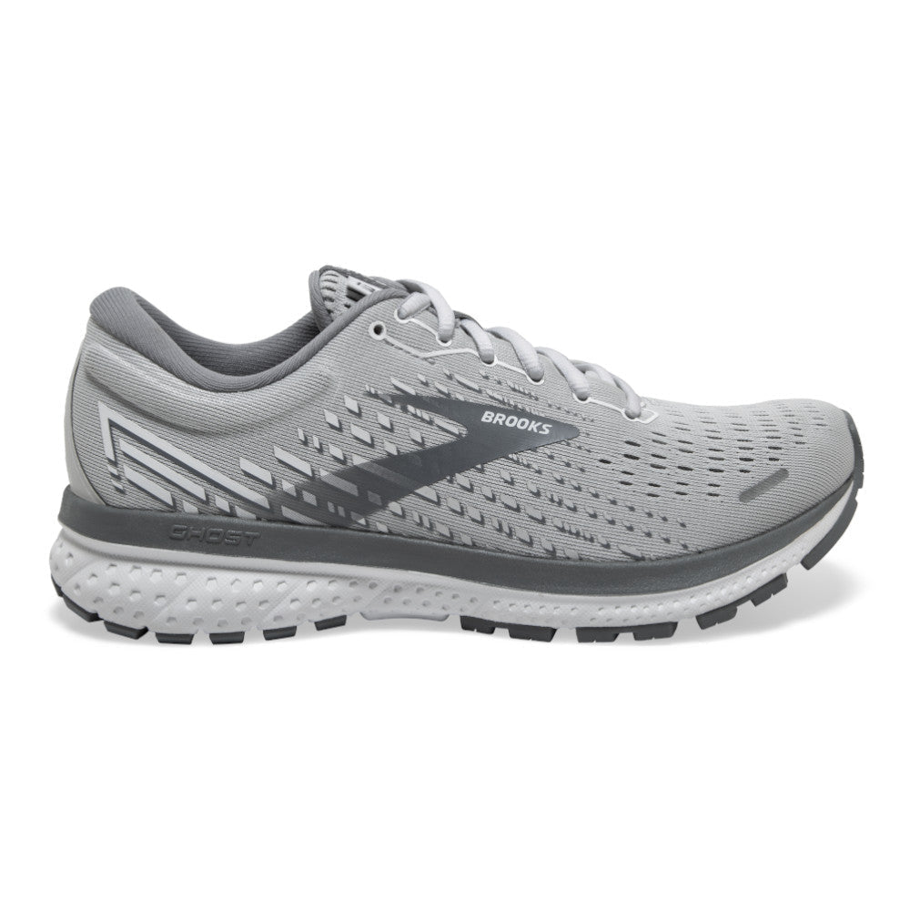Women's Brooks Ghost 13, Alloy/Oyster/White, 8 B Medium