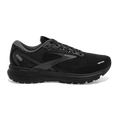 Women's Brooks Ghost 14, Black/Black/Ebony, 8 D Wide