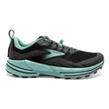 Women's Brooks Cascadia 16, Black/Ebony/Yucca, 8.5 D Wide