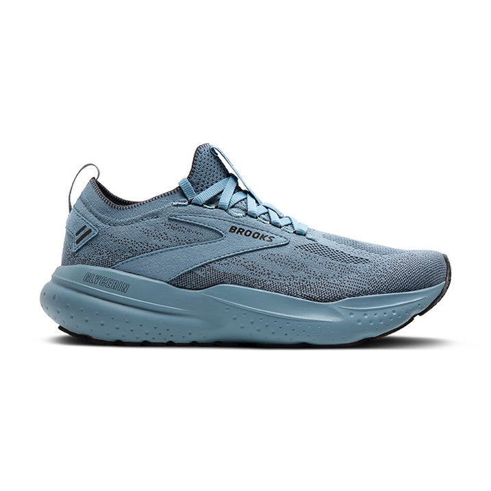 Women's Brooks Glycerin StealthFit 21, Citadel/Ebony/Onyx, 9.5 B Medium