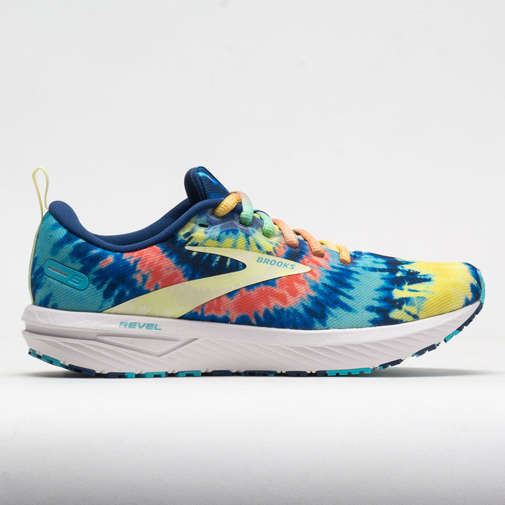 Brooks Revel 6 Women's  Tie-Dye Blue/Bachelor Button/White