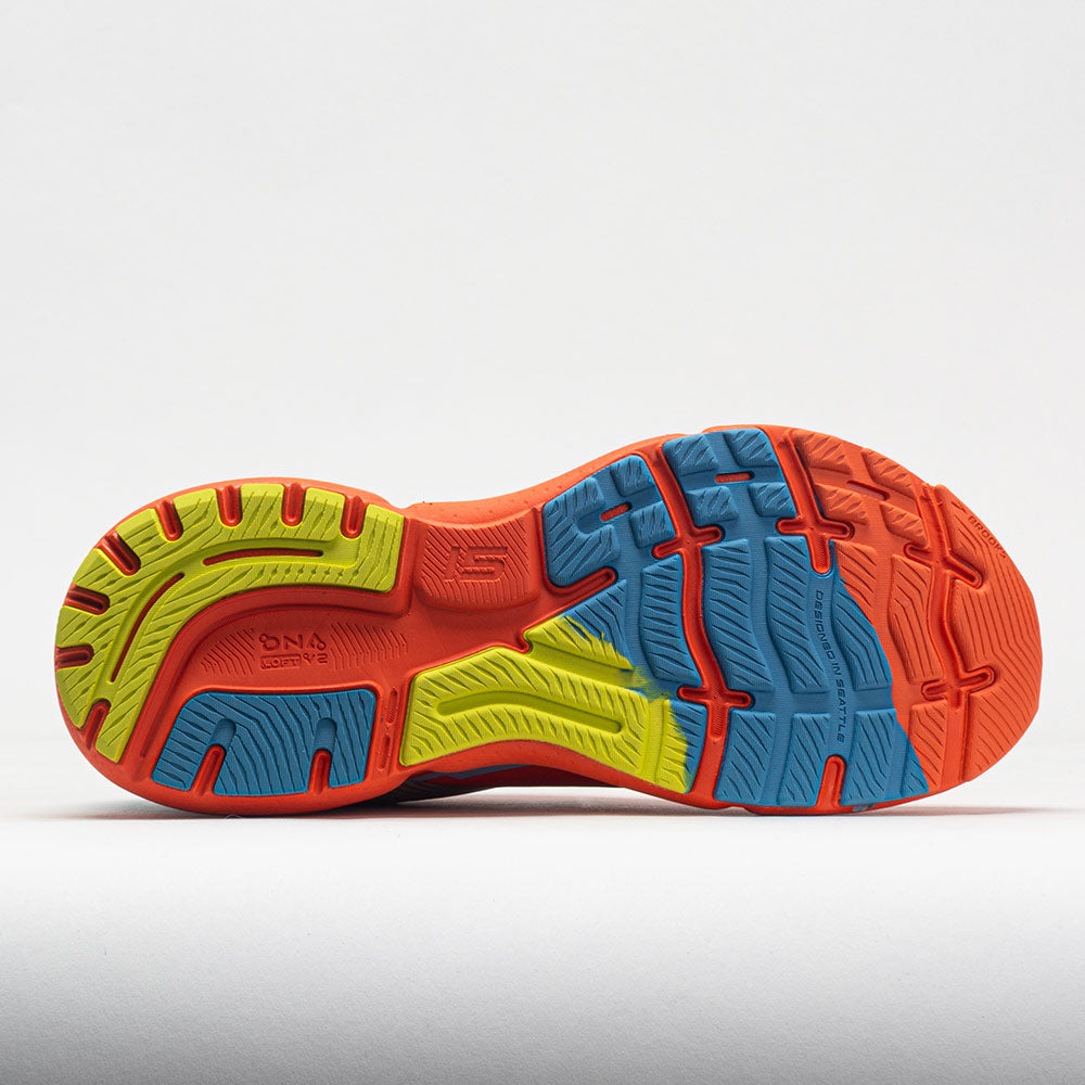 Brooks Ghost 15 Men's  Orange/Blue/Yellow