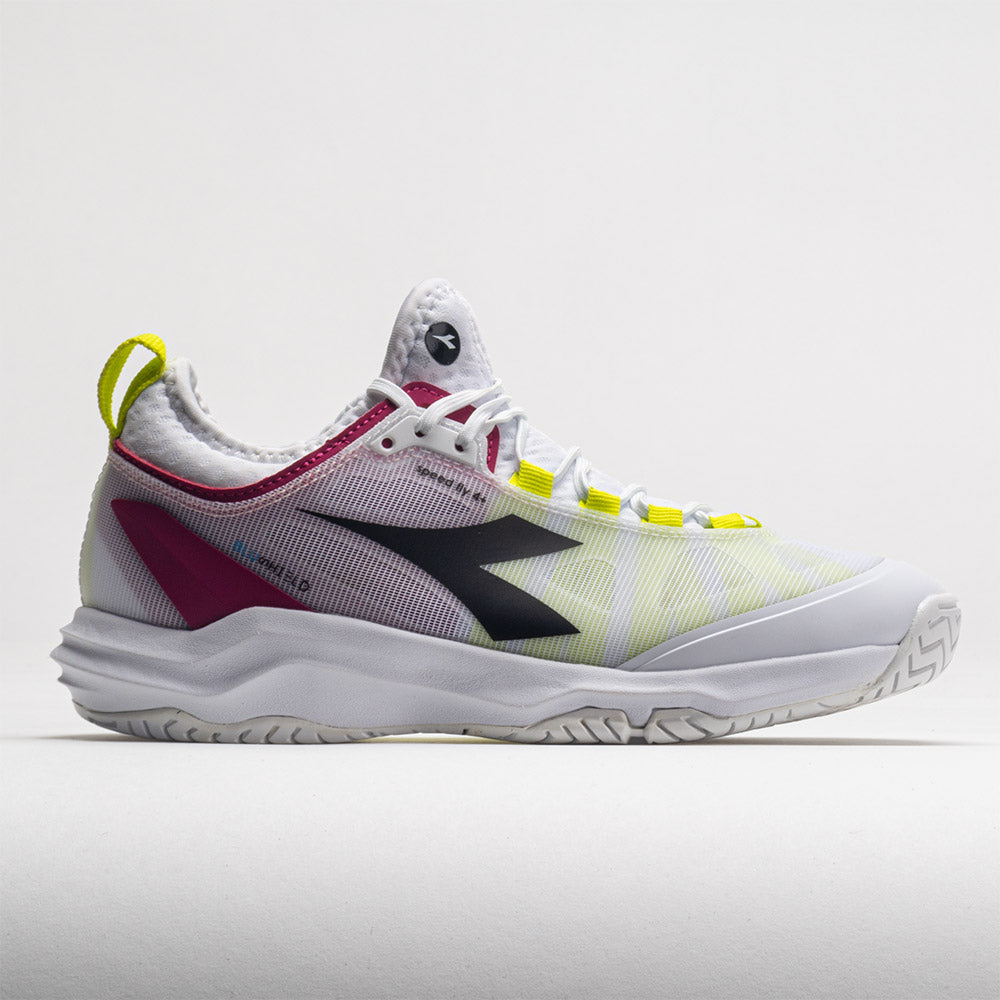 Diadora Speed Blushield Fly 4+ AG Women's  White/Black/Vivacious
