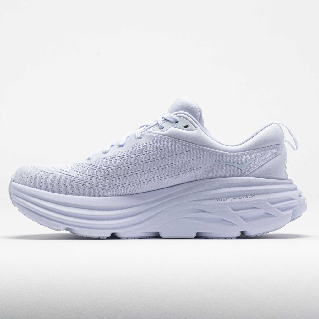 HOKA Bondi 8 Women's  White/White