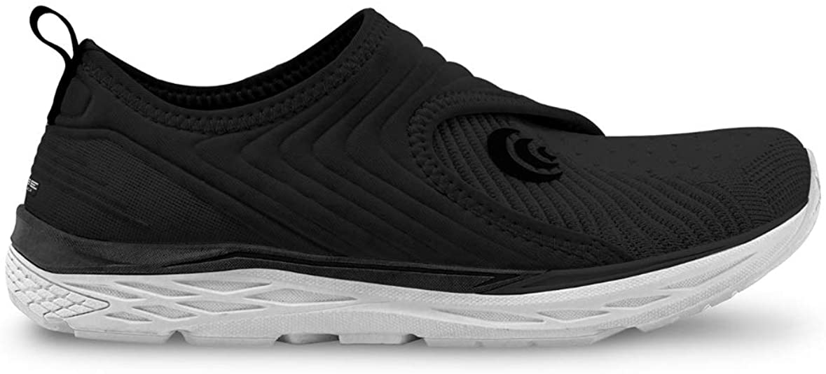 Women's Topo Athletic Vibe, Black/White, 8 B Medium