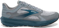 Men's Brooks Launch 9, Grey/Midnight/White, 12.5 D Medium