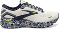 Men's Brooks Ghost 15, WhisperWhite/Eclipse/Nightlife, 9.5 D Medium