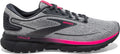 Women's Brooks Trace 2, Oyster/Ebony/Pink, 10.5 B Medium