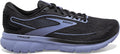 Women's Brooks Trace 2, Black/Pearl/Purple, 8 B Medium