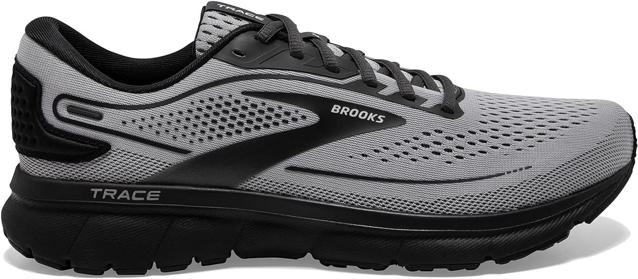 Men's Brooks Trace 2, Alloy/Black/Ebony, 13 D Medium