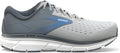 Women's Brooks Dyad 11, Grey/White/Blue, 8.5 D Wide