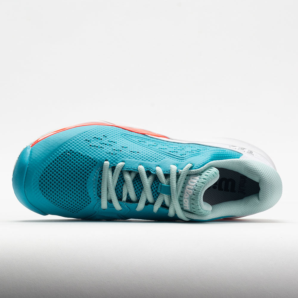 Wilson Rush Pro Ace Women's  Scuba Blue/White/Fiery Coral