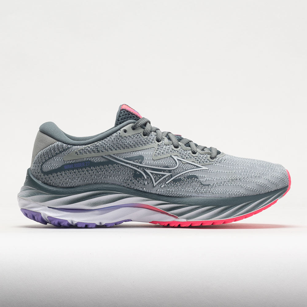 Mizuno Wave Rider 27 Mesh Women's  Pearl Blue/White