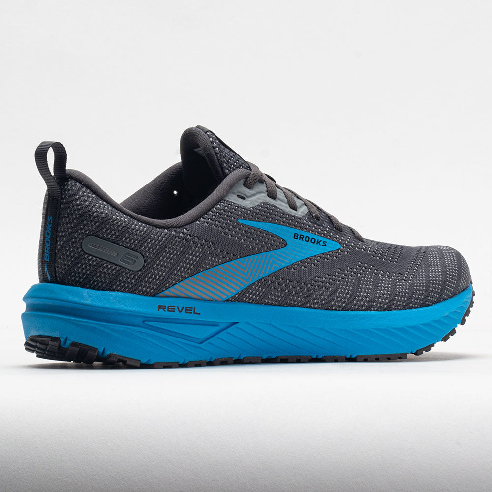 Brooks Revel 6 Men's  Blackened Pearl/Blue