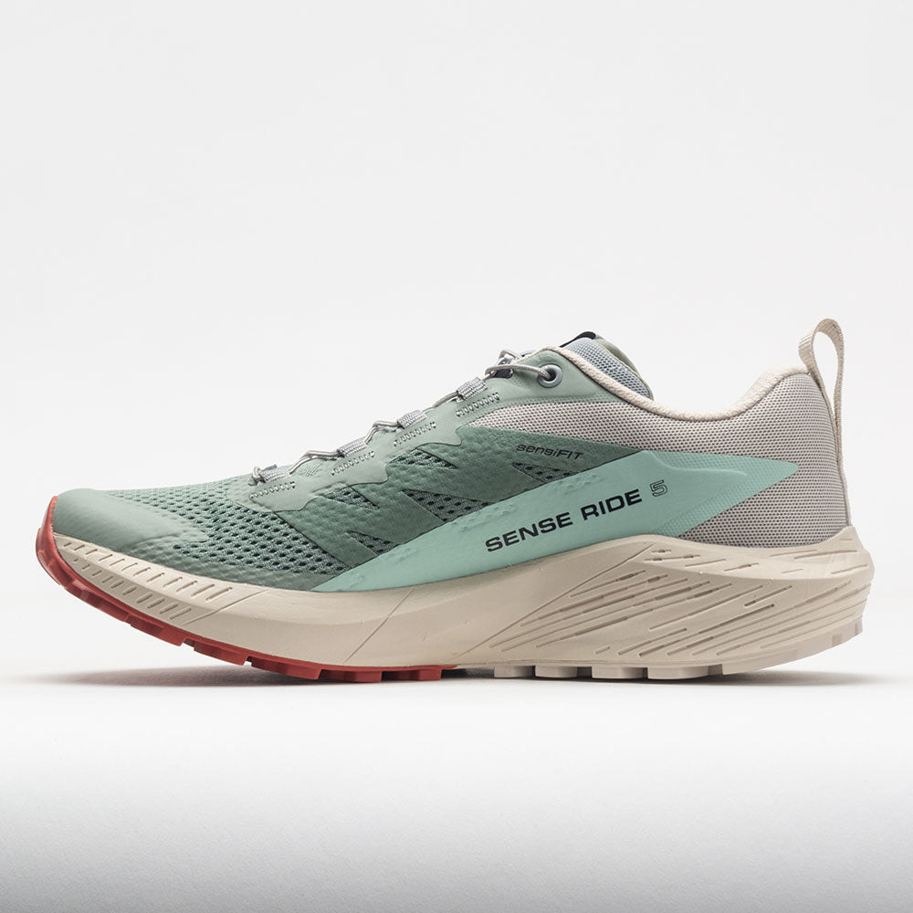 Salomon Sense Ride 5 Women's  Lily Pad/Rainy Day/Bleached Aqua