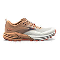 Men's Brooks Cascadia 16, White/Biscuit/Rooibos, 10 D Medium