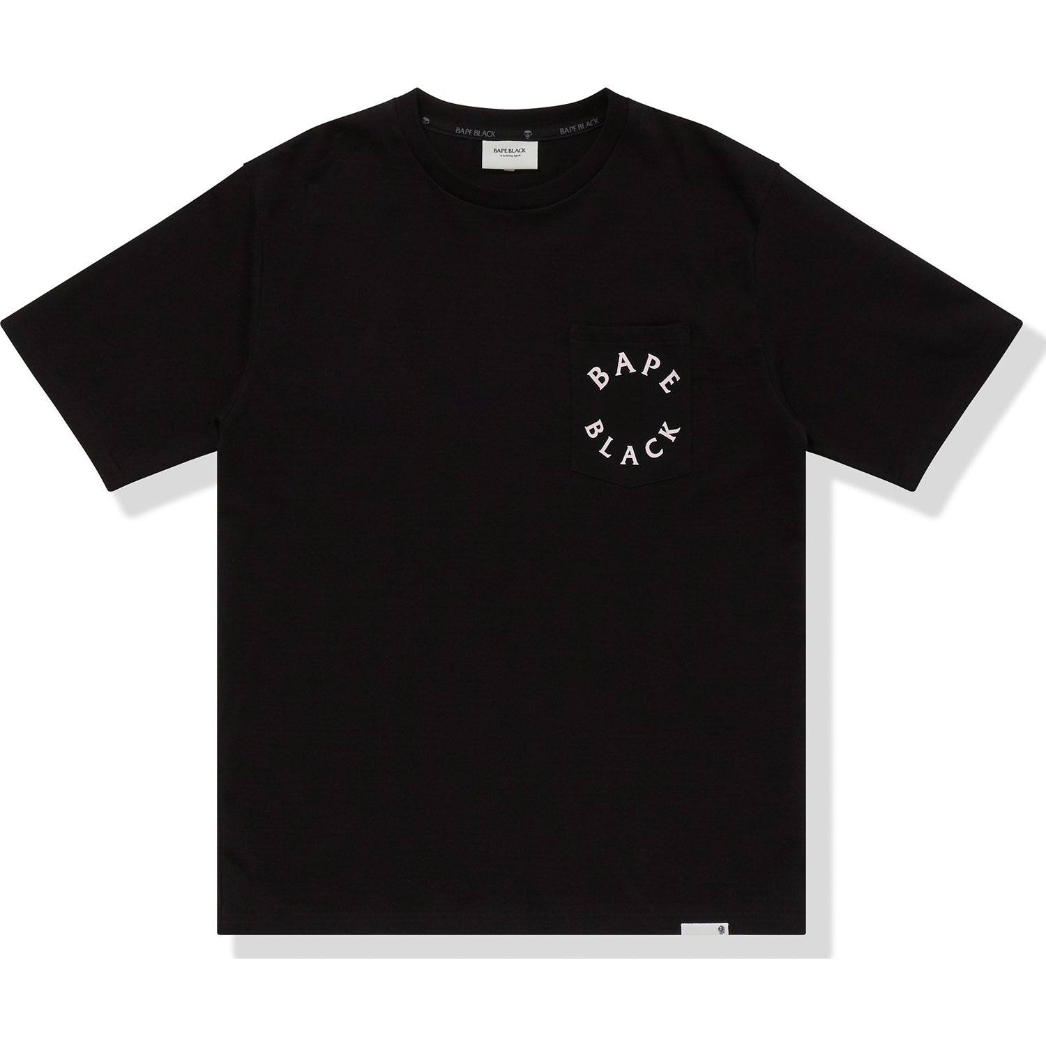 BAPE BLACK APE HEAD POCKET TEE MENS