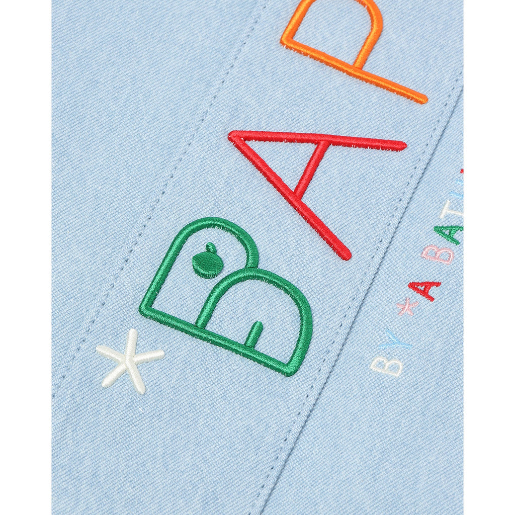 BAPY EMBROIDERED TOTE BAG LADIES