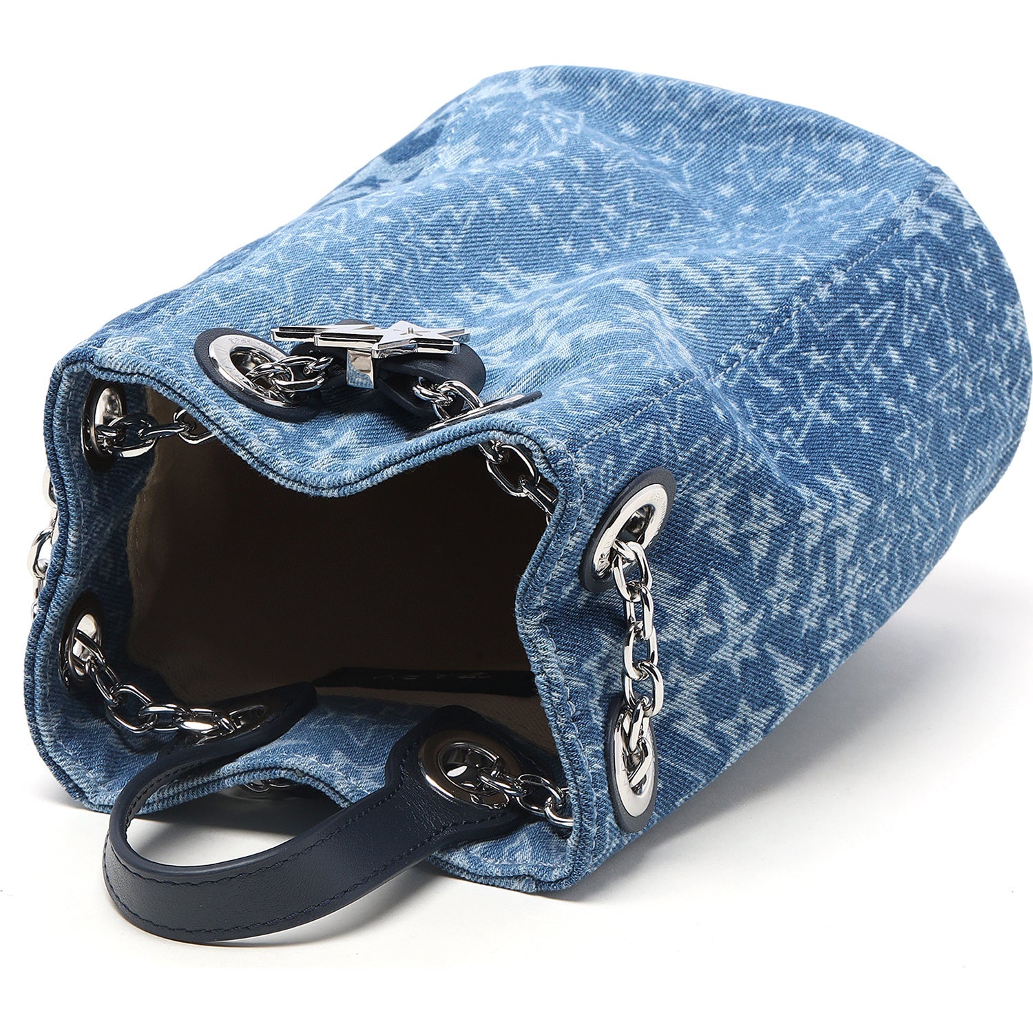 BAPY DENIM PATCHWORK BACKPACK LADIES