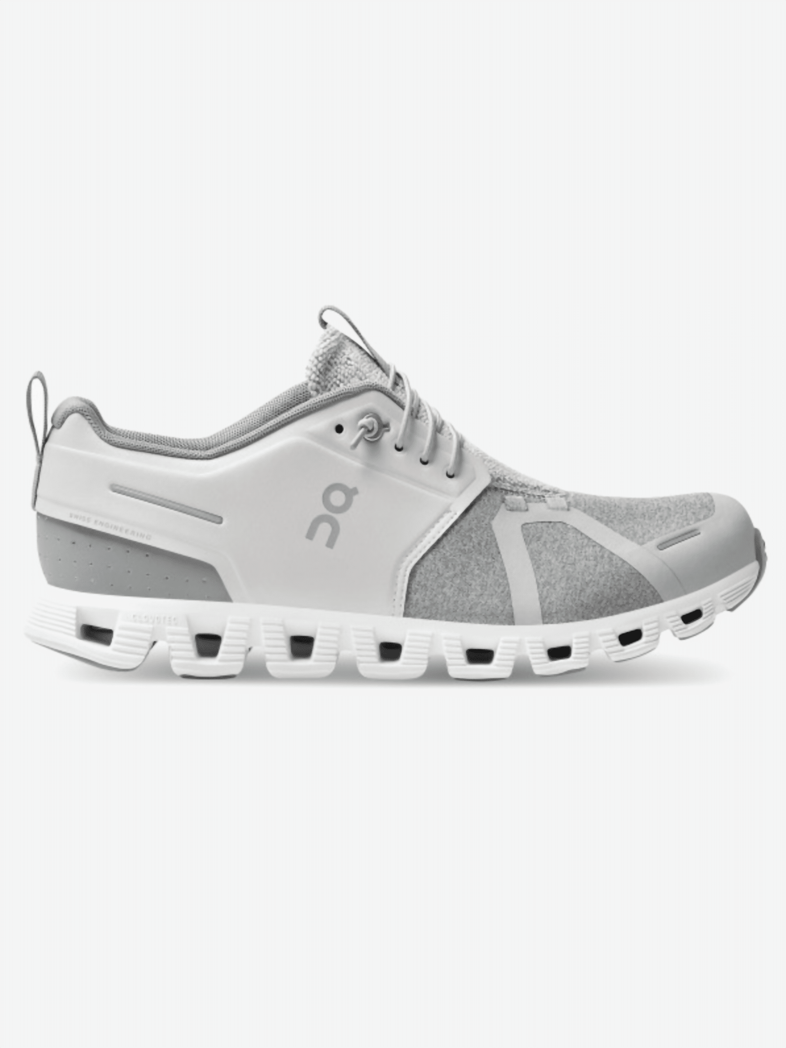 Women's On Cloud 5 Terry, Glacier/Lunar, 7.5 B Medium