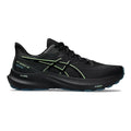 Men's Asics GT-2000 12 GTX, Black/Illuminate Green, 7.5 D Medium
